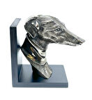 Vintage Köpek Greyhound/Tazı Kitap Tutucu - Kitap Stoperi