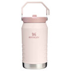 Stanley The IceFlow Flip Straw 2.0 Jug Pipetli 1,90 Lt - Rose Quartz