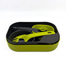 Wildo Camp-a-Box Duo Light Yemek Seti - Limon Yeşili