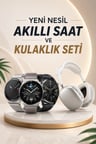 Yeni Nesil Sesli Görüşme Akıllı Saat ve Powerbank Çoklu Şarj Girişli Bluetooth Kulaklık Nabız Ölçer