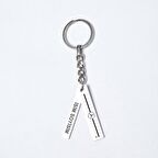 Kişiye Özel Mercedes X Plaka Anahtarlık