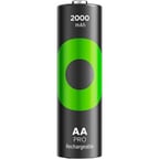 4'lü 2000 mAh AA Şarjlı Pil Seti