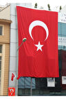 Türk Bayrağı Alpaka Kumaş 10x15m.