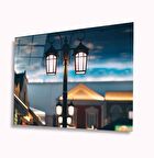 Sokak Lambası Cam Tablo 4mm Dayanıklı Temperli Cam