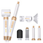 7 Başlıklı İyonik Saç Şekillendirici Saç Kurutma Fön Makinası 7in1 Multi Styler 110000 RPM 1400W 