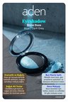 Aden Eyeshadow Shine Duos - Işıltılı Göz Farı İkilisi Blue Dark Grey(Mavi Koyu Gri)