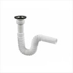 Körüklü Tek Çıkışlı Lavabo Sifonu