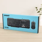 Kablolu USB Klavye Mouse Seti (Q Klavye, 1200 DPI)