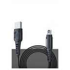 DC24 Micro USB Kablo 1.2M 4A - Siyah