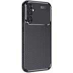 Galaxy A16 5G Kılıf Auto Focus Karbon Kapak - Siyah