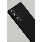Galaxy S25 Ultra Kılıf Nano içi Kadife Silikon - Siyah