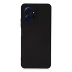 Redmi Note 12 4G Kılıf Nano içi Kadife Silikon - Siyah