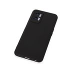 Erdo Ticaret Realme 9i 4G Kılıf Silikon Siyah Kadife Kaplamalı