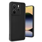 Erdo Ticaret Redmi Note 14 4G Kılıfı Siyah Silikon Arka Kılıf