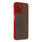 Realme C35 Kılıf Montreal Silikon Kapak - Kırmızı
