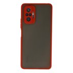 Redmi Note 10 Pro Kılıf Montreal Silikon Kapak - Kırmızı