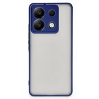 Erdo Ticaret Redmi Note 13 5G Kılıfı Silikon Arka Kapak Lacivert