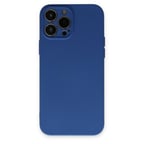 iPhone 13 Pro Max Kılıf Nano içi Kadife Silikon - Lacivert