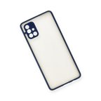 Galaxy A71 Kılıf Montreal Silikon Kapak - Lacivert