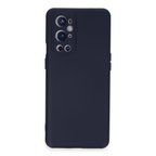 One Plus 9 Pro Kılıf Nano içi Kadife Silikon - Lacivert