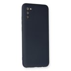 Galaxy A03S Kılıf Nano içi Kadife Silikon - Lacivert