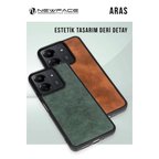 Galaxy A36 Kılıf Aras Deri Kapak - Lacivert