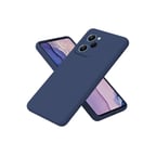 Poco X5 Pro 5G Nano içi Kadife Silikon - Lacivert