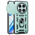 Redmi Note 14 Pro 4G Kılıf Pars Lens Yüzüklü Silikon - Yeşil