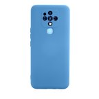 Camon 16 Kılıf Nano içi Kadife Silikon - Mavi