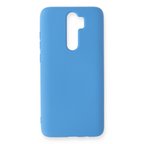 Redmi Note 8 Pro Kılıf Nano içi Kadife Silikon - Mavi