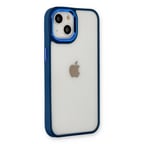 iPhone 14 Plus Kılıf Dora Kapak - Mavi