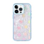 iPhone 15 Pro Max Lumi Desenli Kapak - Mavi