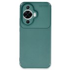 Nova 12S Kılıf Auto Focus Karbon Kapak - Koyu Yeşil