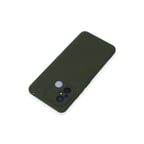 Redmi 12C Kılıf Nano içi Kadife Silikon - Koyu Yeşil