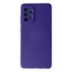 Galaxy A72 Kılıf Nano içi Kadife Silikon - Mor
