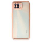 Reno 4 Lite Kılıf Montreal Silikon Kapak - Pembe