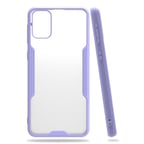 Galaxy M31 Kılıf Platin Silikon - Lila