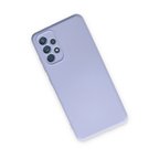 Galaxy A13 4G Kılıf Nano içi Kadife Silikon - Lila