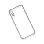 Redmi 9A Kılıf Miami Şeffaf Silikon - Lila