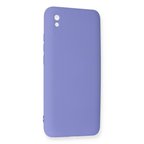 Redmi 9A Kılıf Nano içi Kadife Silikon - Lila