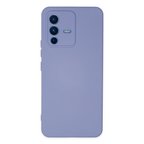 V23 5G Kılıf Nano içi Kadife Silikon - Lila