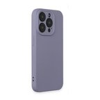 iPhone 15 Pro Max Kılıf Nano içi Kadife Silikon - Lila