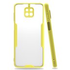 Redmi Note 9S Kılıf Platin Silikon - Sarı