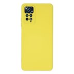 Redmi Note 11 Pro Kılıf Nano içi Kadife Silikon - Sarı