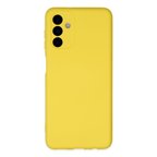Galaxy A04S Kılıf Nano içi Kadife Silikon - Sarı