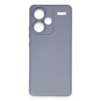 Redmi Note 13 Pro Plus Kılıf Nano içi Kadife Silikon - Gri