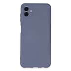 Galaxy A04E Kılıf Nano içi Kadife Silikon - Gri
