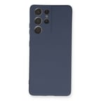 Galaxy S21 Ultra Kılıf Nano içi Kadife Silikon - Gri