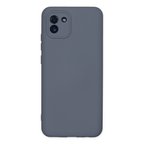 Galaxy A03 Kılıf Nano içi Kadife Silikon - Gri