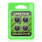Redmi Note 14 Pro 4G Raze Metal Kamera Lens - Gümüş